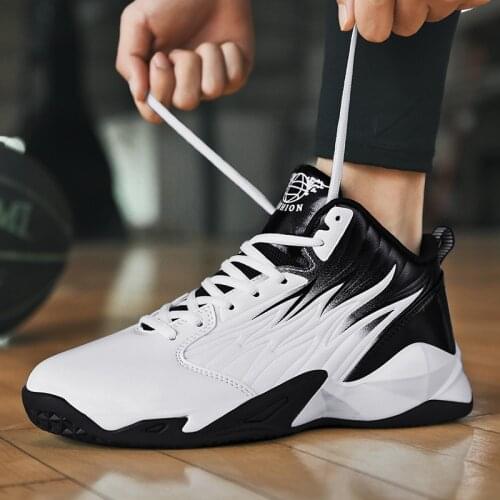 Plus Size 46 Tênis De Basquete 16 Years Old Teenagers Outdoor Sport Basketball Shoes Fashion Male Waterproof Sneakers Men