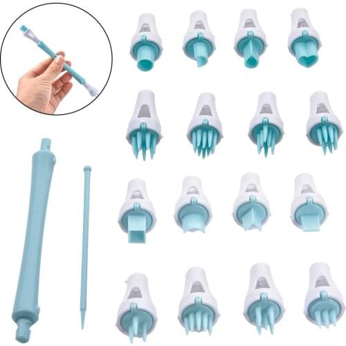 10PCS Fondant Cake Tool Heart Pattern Plastic Cookie Cutters Biscuit Carving Tool Plastic Embossing Mold For Home Kitchen DIY