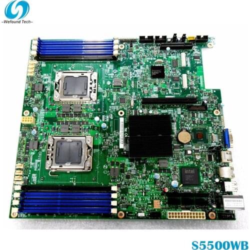 100% Working server Motherboard for S5500WB 1366 Fully Tested