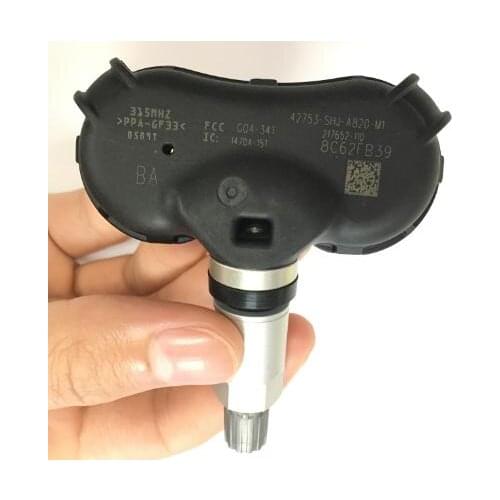 4pcs/lot parts OE No 42753-SHJ-A820 tyre tire pressure monitor control system wheel sensor 42753SHJA820 OEM No 42753 SHJ A820