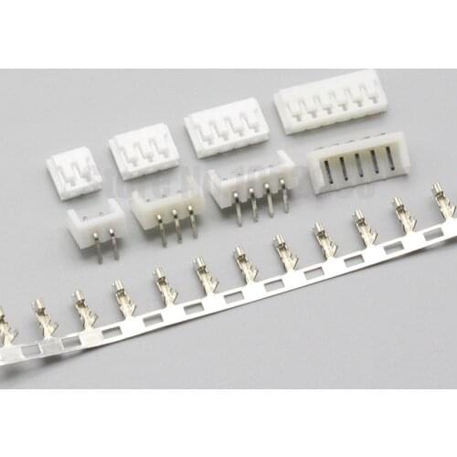 50 set EH 2.5mm Connector Replacement of jst S*B-EH 2P 3P 4P 5P 6P 7P 8P 10P 2.5mm Pitch (Right Angle Socket+Housing+Terminals)