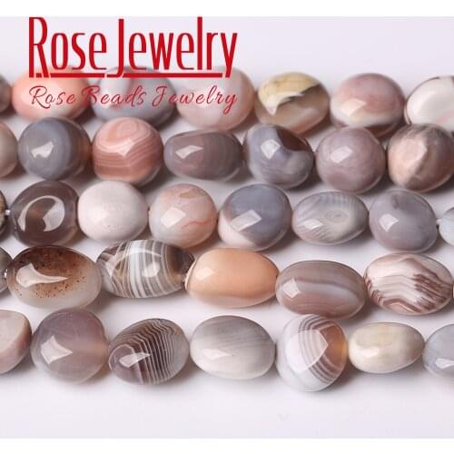 6-8mm Irregular Natural Genuine Botswana Sardonyx Agates Beads for Jewelry Making 15 Inches Natural Stone Beads Diy Bracelet