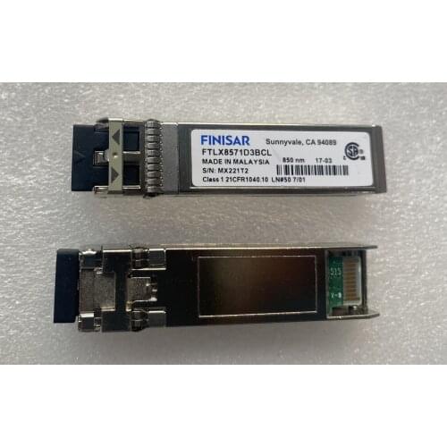 FREE SHIPPING FTLX8571D3BCL TXRX SFP+ MULTI 10GB/S 850NM