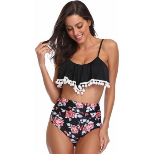 BIGOOO Swimwear With Ruffles