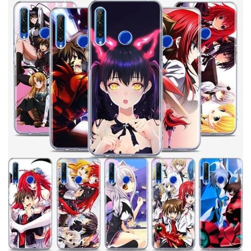 High school dxd Anime Cartoon Silicone Cover For Honor 30 30S 30i 9 10 9A 9C 9S 9N 10i 10X 9X Lite Pro 5G Phone Case