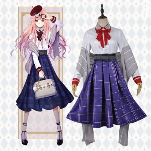 Game Miracle Nikki Nikki Daily Suit Lovely School Uniform Cosplay Costume For Women Halloween Costumes For Women Adult
