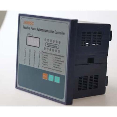 JKL2CF-10 step 220V power factor controller cos for low voltage power capacitor power correction device