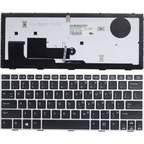 US White New laptop keyboard FOR HP ELITEBOOK 810 G1 backlight