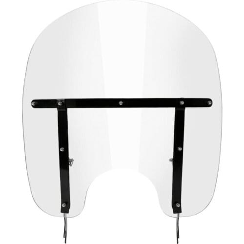 Motorcycle 17.5'' Windshield Windscreen For Harley Heritage Softail Slim Deluxe Fat Boy FLSTN FLSTFB FLS FLSS FLST FLSTC