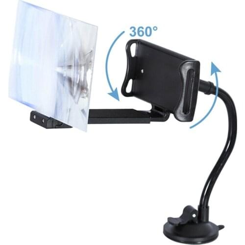 Mobile Phone Screen Amplifier Desktop Phone Holder For For IPhone Xiaomi Galaxy 4.5-7.0 Inch Phone Screen Magnifier 3D HD Movie