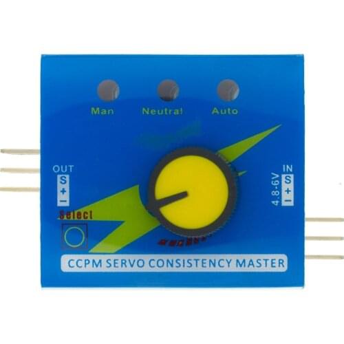 Multi Servo Tester 3CH ECS Consistency Speed Controler Power Channels CCPM Meter