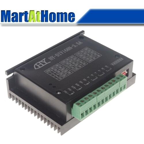 Single Axis TB6560 CNC Stepper Motor Driver HY-DIV168N-3.5A 2-Phase for NEMA 23 Stepper Motor