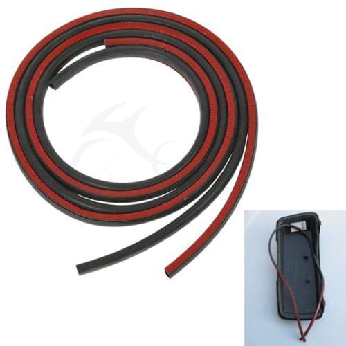 TCMT Rubber Seal Gasket For Harley Saddlebag Lids Lid Gaskets Weather Strip FLH FLT 2014-2018