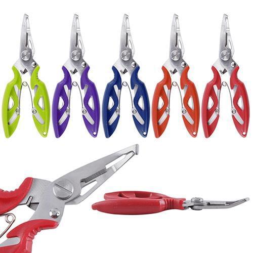 Outdoor Fishing Scissors Plier Lure Line Hook Split Ring Cutter Remove Fish Tackle Tool