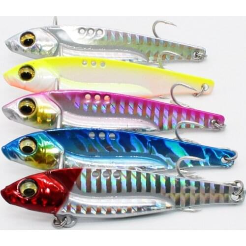 Spinner Fishing Lures Wobblers Sequin Spoon Crankbaits Artifical Easy Shiner VIB Baits For Fly Fishing Trout Pesca