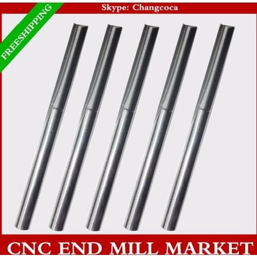 4mm*8mm,10pcs,CNC machine solid carbide end mill,woodworking milling cutter,2 Flutes straight end mill,Foam,EVA board Cutting