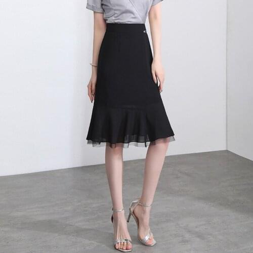 Women Pleated Tutu Tennis Beach Kawaii Skirt Jupe Punk Short Black Chiffon Floral High Waist Goth Bandage Sexy Mini Summer