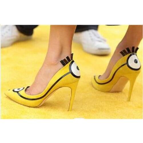 ASHIOFU Handmade Womens Stiletto Heels Pumps Party Prom Slip-on Customized Dress Shoes Evening Evening Club Fashion Court Shoes