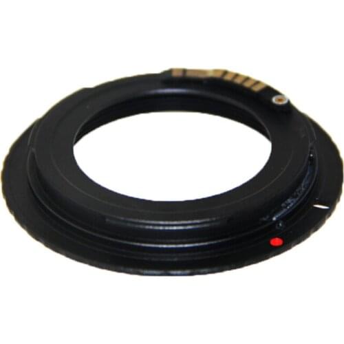 1pc Aluminum M42 Chips Screw Lens to for Canon EOS EF Mount Ring Adapter AF III Confirm