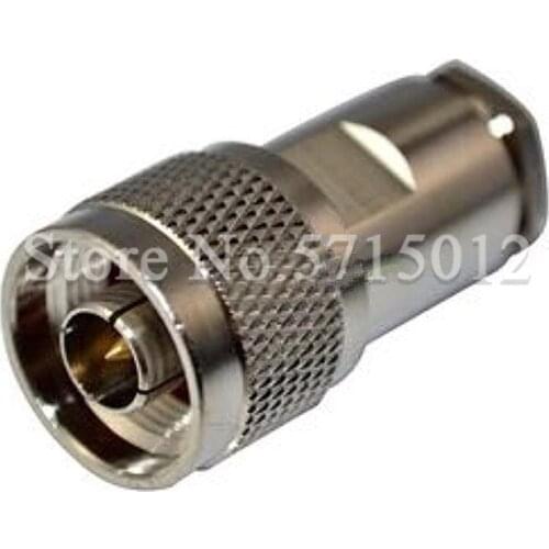1Pcs N Type Mounting Connector N-J3 Pure Copper Male RF Coaxial Connector For Connect RG58 3D-FB Cable