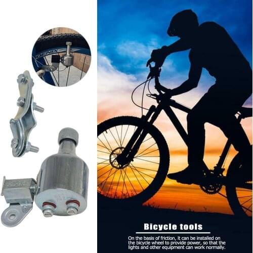 12V 6W Rear Dynamo Motorized Taillight Eco Friendly Cycling Bicycle Easy Head Universal Light Generator Install Outdoor Fri Q1N4