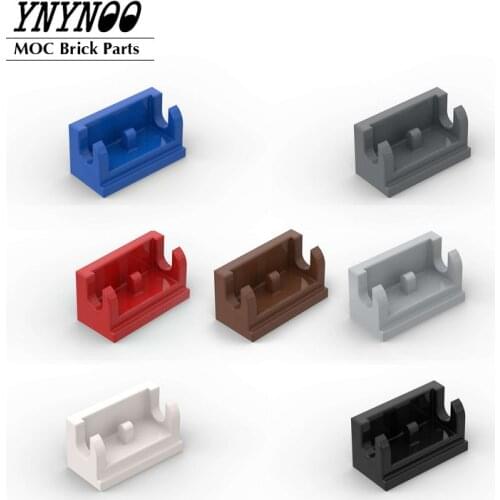 20Pcs/lot Hinges, Arms and Turntables Series Hinge Brick 1 x 2 Base 3937 MOC Building Blocks Bricks DIY Parts Toys fit 3938 6134