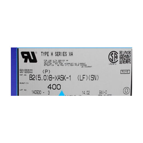 B2(5.0)B-XASK-1-A Header Connectors terminals housings 100% new and Original parts B2(5.0)B-XASK-1-A(LF)(SN)