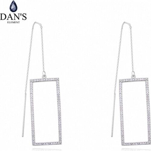 DANS 3 Colors Real Austrian crystals Stud earrings for women Earrings s New Sale Hot Round 128632