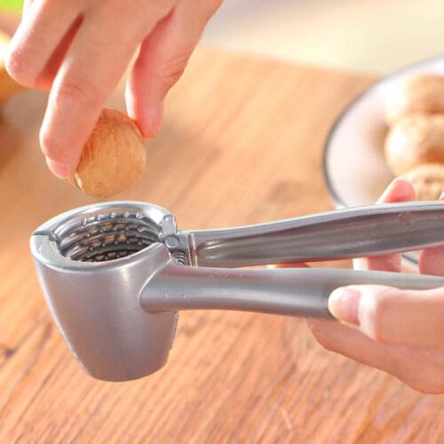 Aluminum Alloy Walnut Crakers Nutcracker Sheller Nut Opener Kitchen Tool Walnut Pliers Opener Plier Tool Kitchen For Drop Shipp