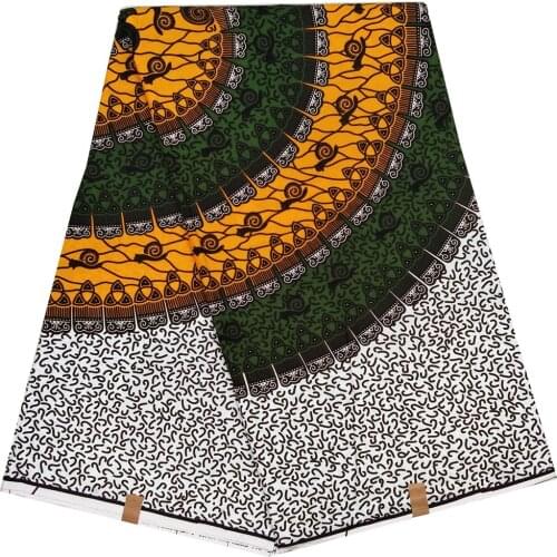 Custom design ankara style REAL wax high quality real wax wrapper for women dress A1188