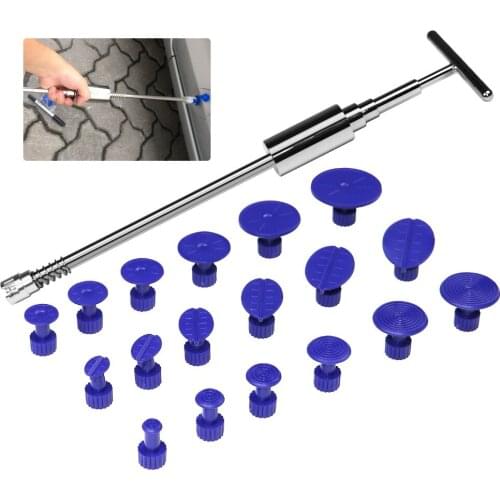 Tools Slide Hammer & Tabs Paintless Dent Repair Tools Car Body repair Kit Dent Removal for Hail damage Puller paintless