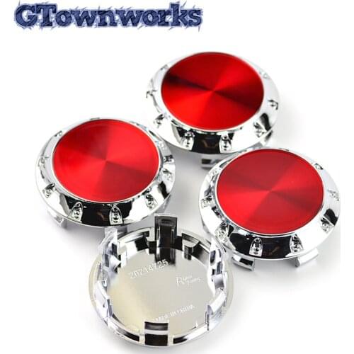 Hub Caps 4pcs 75mm 68mm Car Rims Tire Wheel Center ABS Plastic Material Auto Spare Parts Accessories