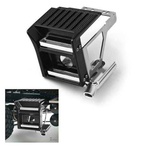 LESU RC 1/14 Metal Exhaust Box for DIY TAMIYA Sca Tractor Truck Trailer Model TH13445-SMT5