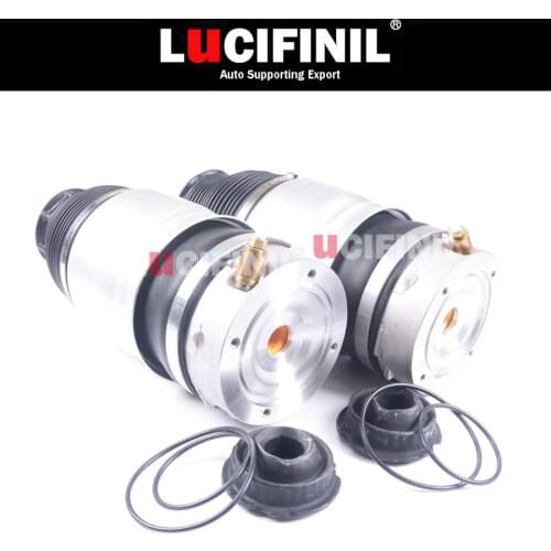 LuCIFINIL 2007-2010 New 1Pair Front Suspension Spring Bag Air Shock Fit Audi Q7 VWTouareg 955 7L6616040D 7L56164039D