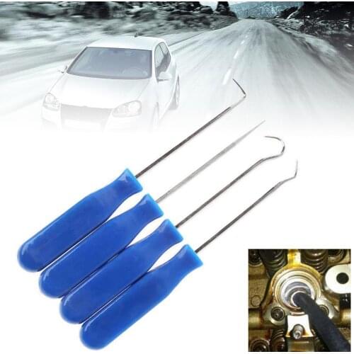 80% Hot Sale 4Pcs Portable Pick & Hook Car Oil Seal O-Ring Gasket Puller Remover Tool Set