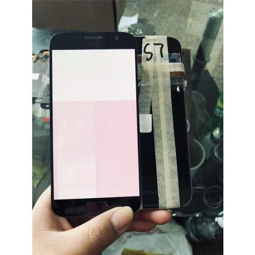 Original Super Amoled Display For Samsung Galaxy S7 G930A G930F SM-G930F LCD Touch Screen Digitizer Replacement buen-shadow