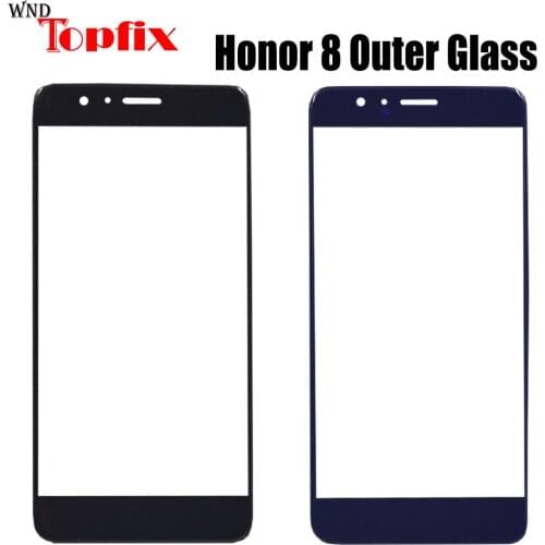 Honor 8 Pro Front Glass Lens Huawei V9 Outer Glass Replacement For 5.2" Huawei Honor 8 FRD-L19 FRD-L09 Outer Glass Replacement