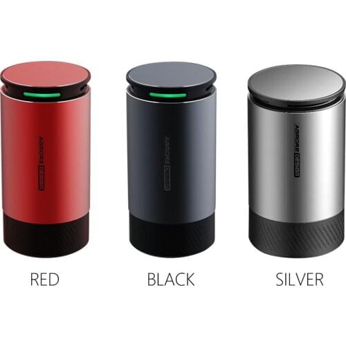 Portable Mini Ozone Release USB Rechargeable O3 Air Purifier Odor Eliminator for Car Bedroom Office Table