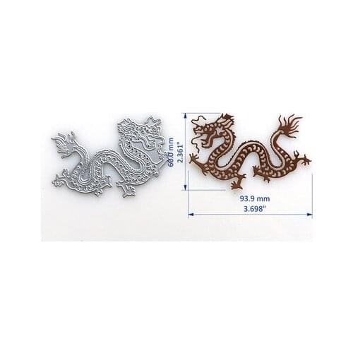 DF Dragon Cutting Dies for DIY Scrapbooking/photo album Decorative Embossing DIY Paper Cards