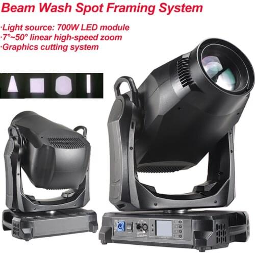 Professional Power and Precision Combine to Perform the impossible 700W BSWF LED Moving Head Light DMX Stage DJ Disco Lighting