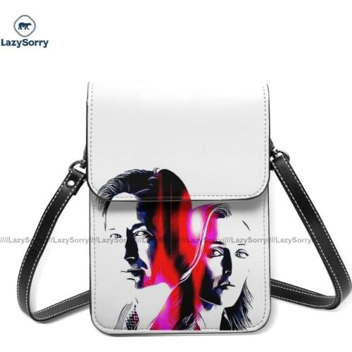 X Files Shoulder Bag Student Fashion Mobile Phone Bag Reusable Leather Shopping Bags