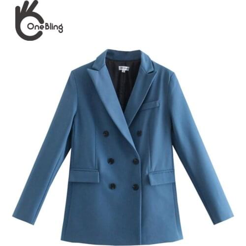 OneBling Za Woman 2021 Traf 2 Piece Set Autumn Slim Blazers + Long Pants Elegant Fashion Office Lady Jacket Casual Outfits