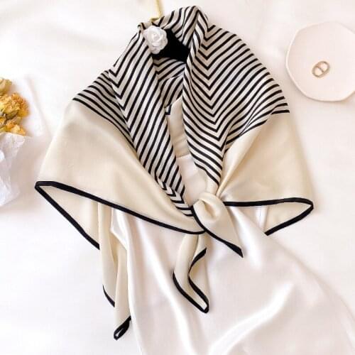 Brand 2020 Female Spring Scarves New Floral Design Long 100% Silk Scarf Shawl Autumn Winter Women Neck Hijab Pashmina Foulard