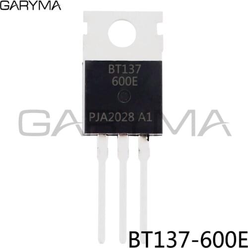 10pcs BT137-600E BT137 Thyristor Triac TO-220AB