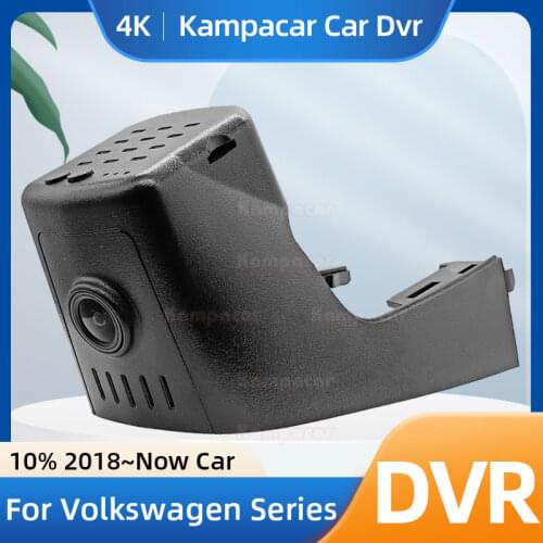Kampacar VW21-C Wifi Dash Cam Car Dvr Camera For Volkswagen VW Touareg CR FL V8 TDI 3.0TSI R-Line Tuareg 2018 To 2021 HD DashCam