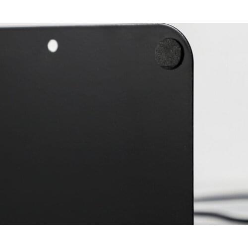 B2EF 1 Pair Iron Bookends Book Stand Support Desktop Office Magazine Organizer Non Slip Rack Shelf Holder Decorative