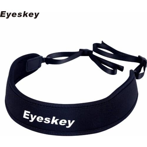 EYESKEY Black & Grey Binocular/Camera Neck Strap Neck Shoulder Black Belt Optics Adjustable Binoculars Strap Binoculars Carrier