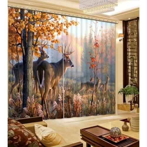 Photo any size High Quality Customize size Modern fashion decor home decoration for bedroom living room curtain