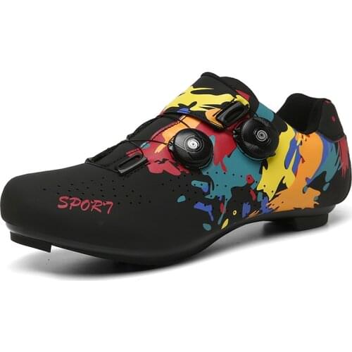 Outdoor Sports Bicycle-Shoes MTB Cycling Boots Men Self-Locking Road Bike Shoes Women Leisure Trend Athletic Sneakers 37-47