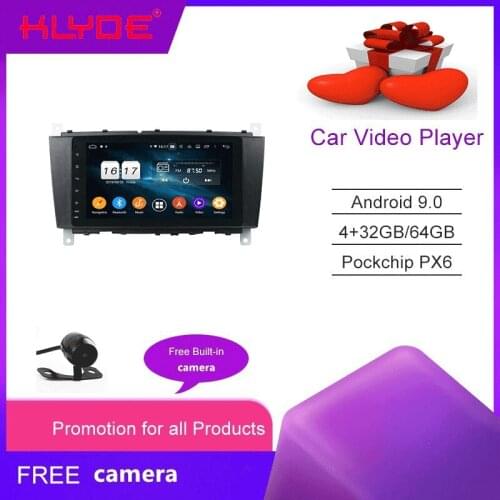 Radio Car for CLK-Class W209 Stereo Multimedia Player Antenna GPS Navigation NO Cd Player Car Radio Receiver